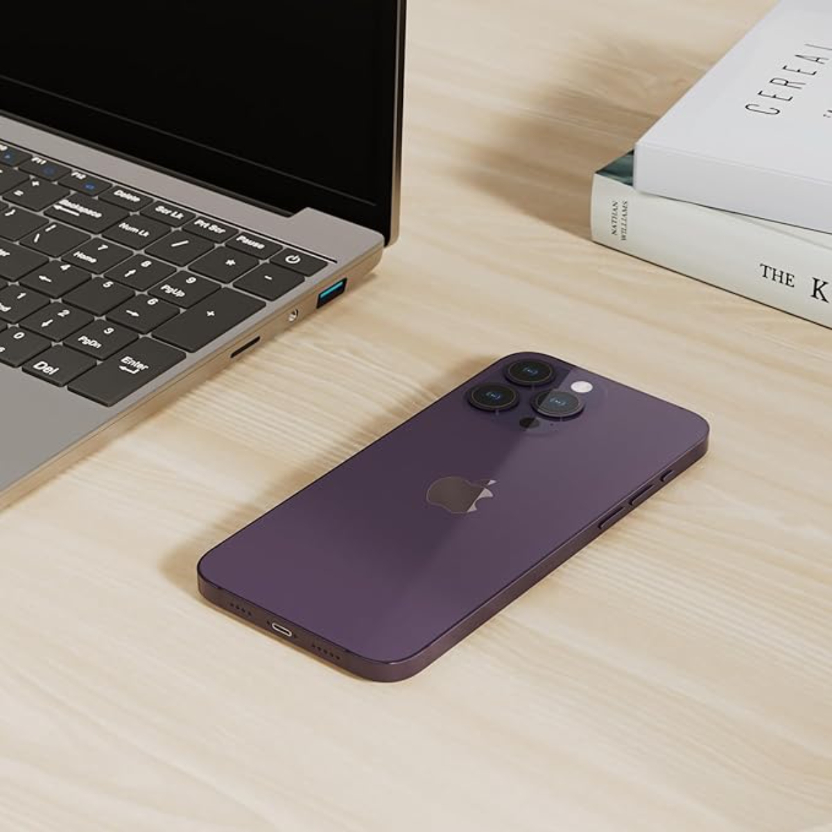 Refurbished Stunning iPhone 14 Pro Max Deep Purple 128GB - Image 2