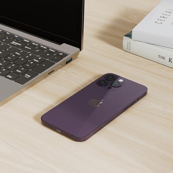 Top Sale Renewed 512GB iPhone 14 Pro Max Deep Purple Unlocked - Image 3