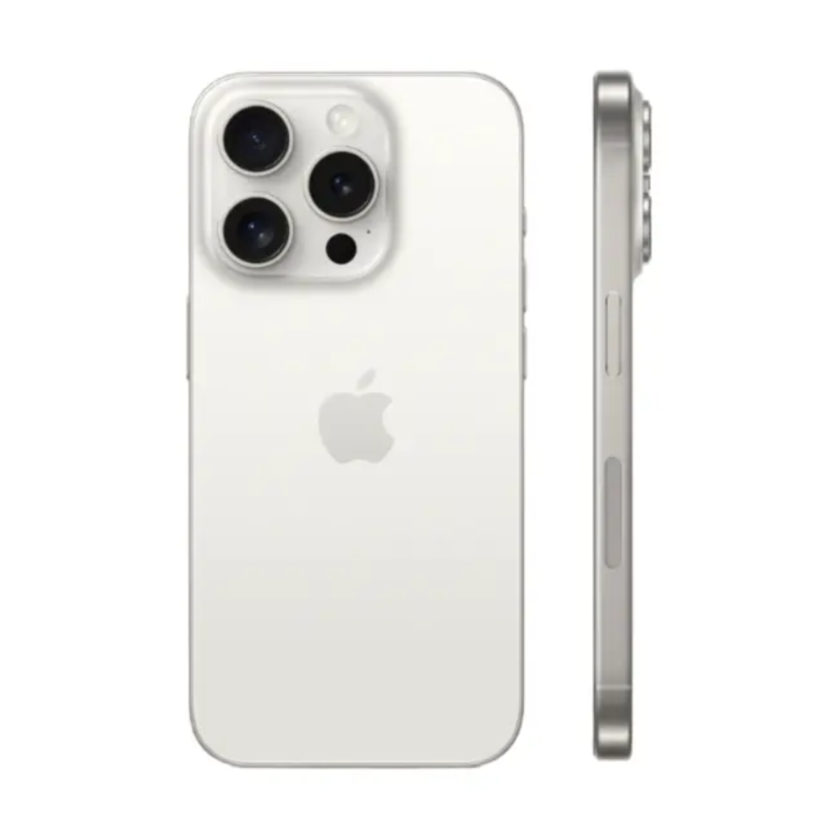 Best Renewed iPhone 15 Pro White Titanium 128GB Storage - Image 3