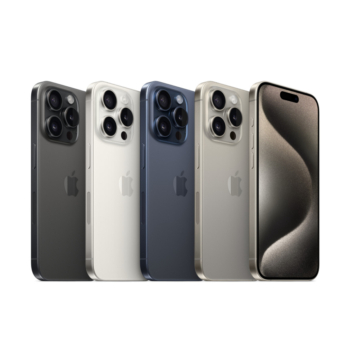 Best Renewed iPhone 15 Pro White Titanium 128GB Storage - Image 5