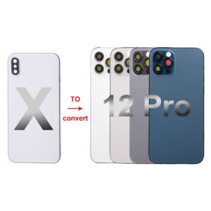 Back Housing for iPhone X Convert to 12 Pro