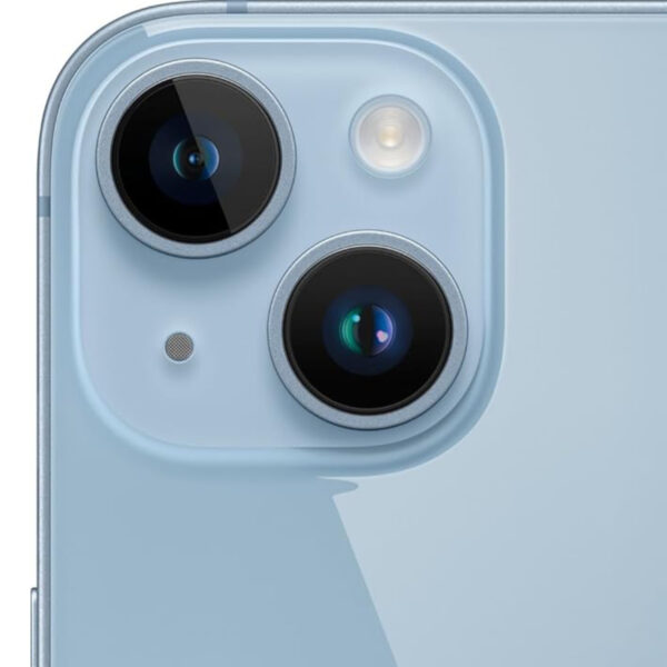 Elegant Refurbished iPhone 14 Blue Color 256GB Storage - Image 2