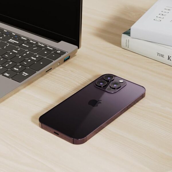 Top Quality 128GB Pre Owned iPhone 14 Pro Deep Purple - Image 2