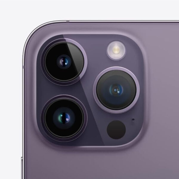 Top Quality 128GB Pre Owned iPhone 14 Pro Deep Purple - Image 4