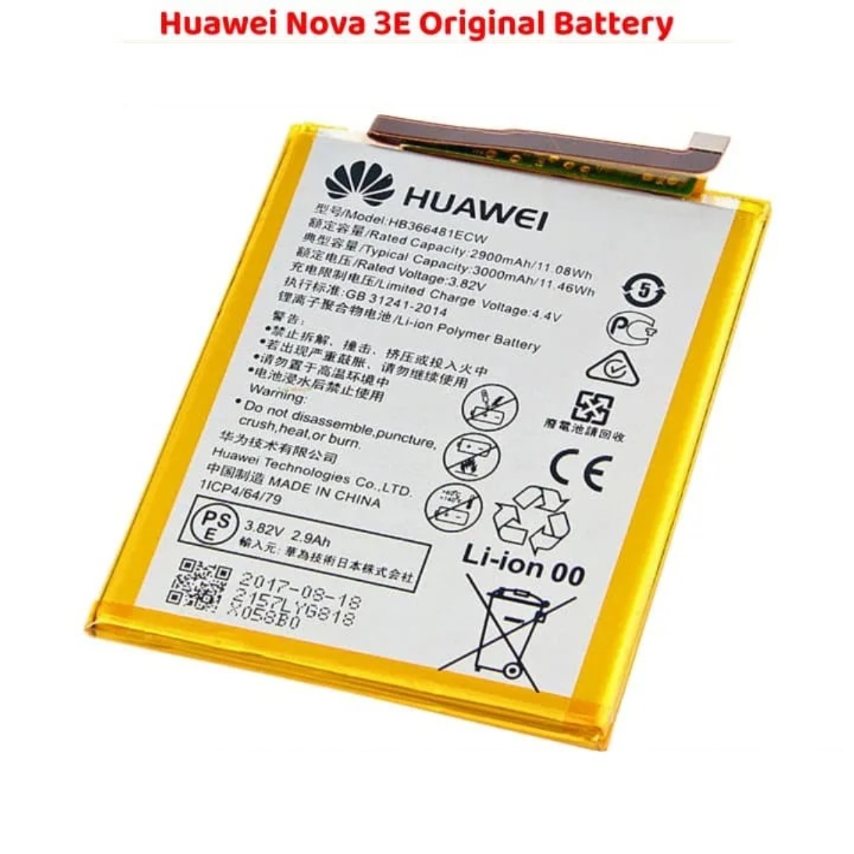 Huawei Nova 3E Original Battery Power