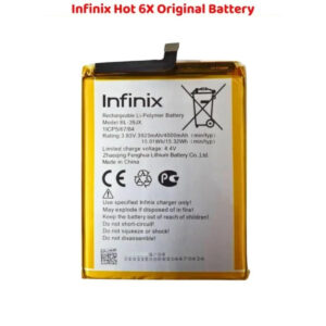 Infinix Hot 6X Original Battery Solution