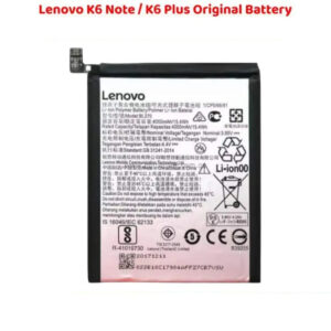 Lenovo K6 Note Original Battery Replacement