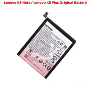 Lenovo K8 Note Original Battery Replacement