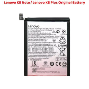 Lenovo K8 Plus Original Battery Solution