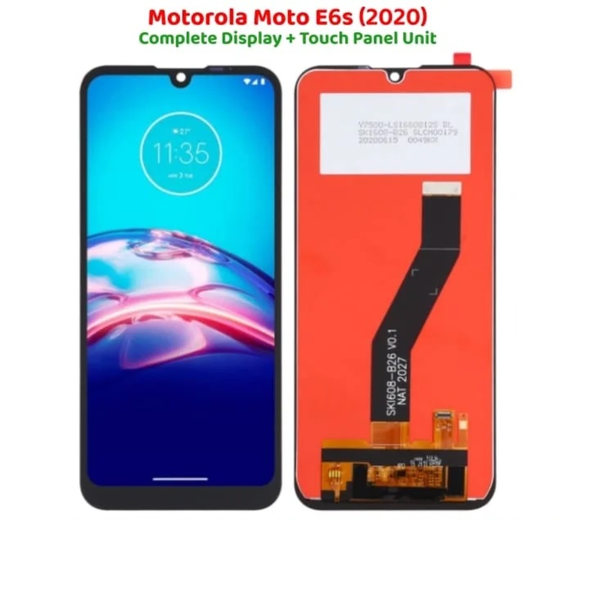 Motorola Moto E6s 2020 LCD Panel Display