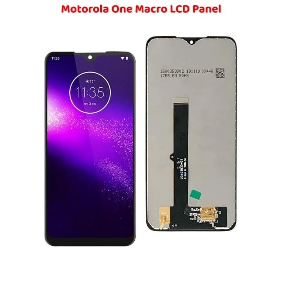 Motorola Moto One Macro LCD Panel