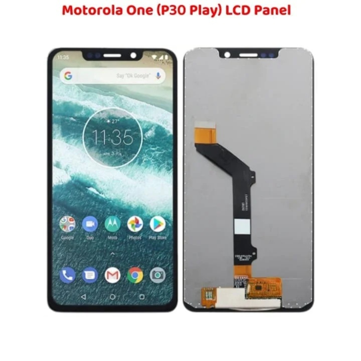 Motorola Moto One P30 Play LCD Panel