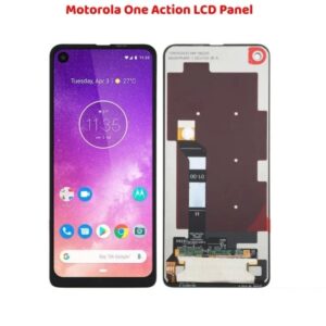 Motorola One Action LCD Panel Display