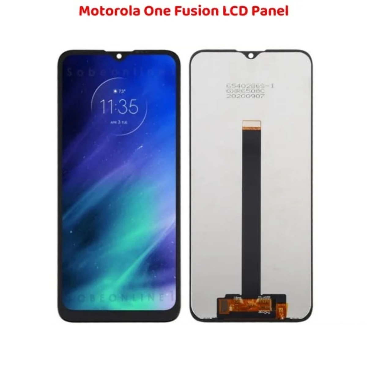 Motorola One Fusion LCD Panel Display
