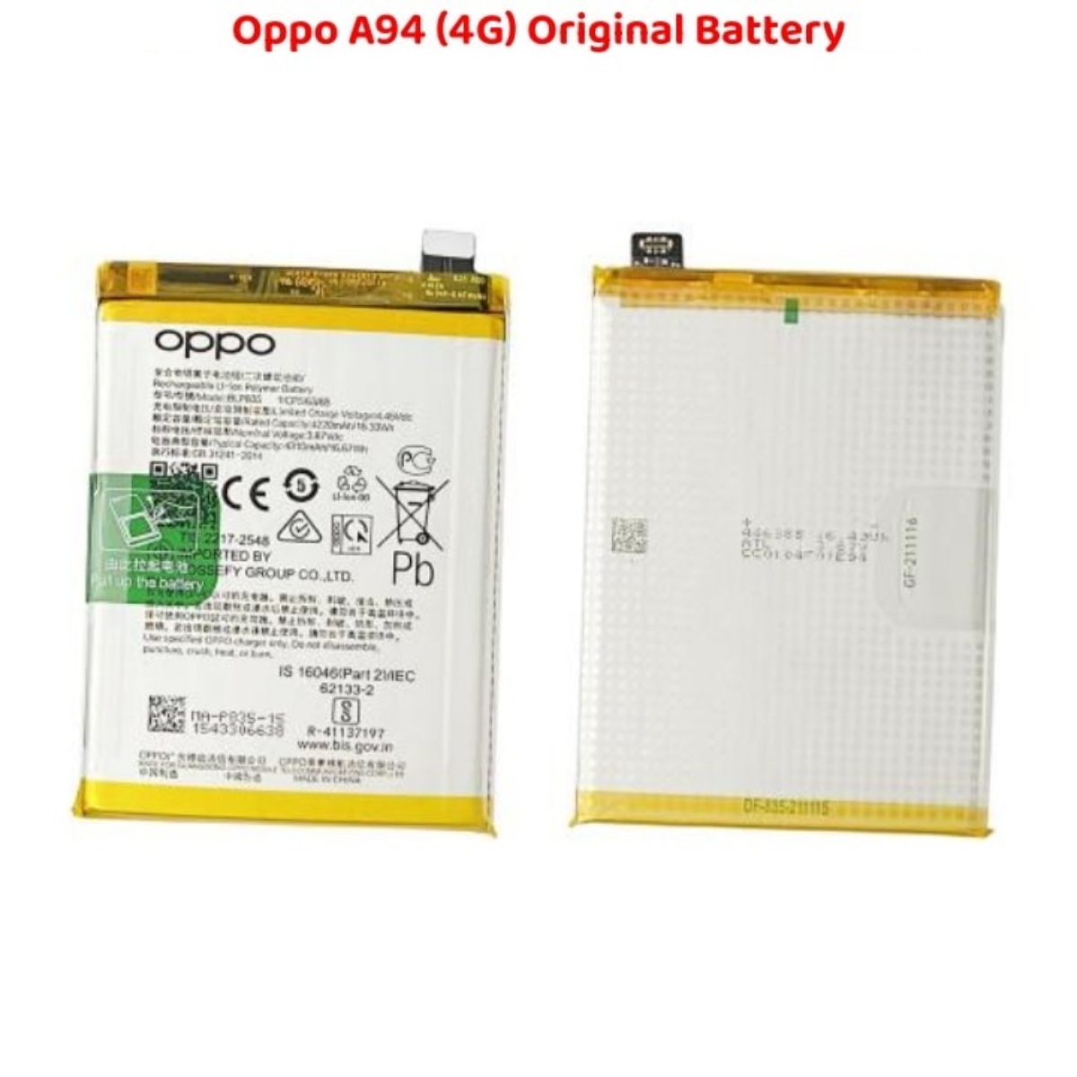 Oppo A94 Original Battery Replacement