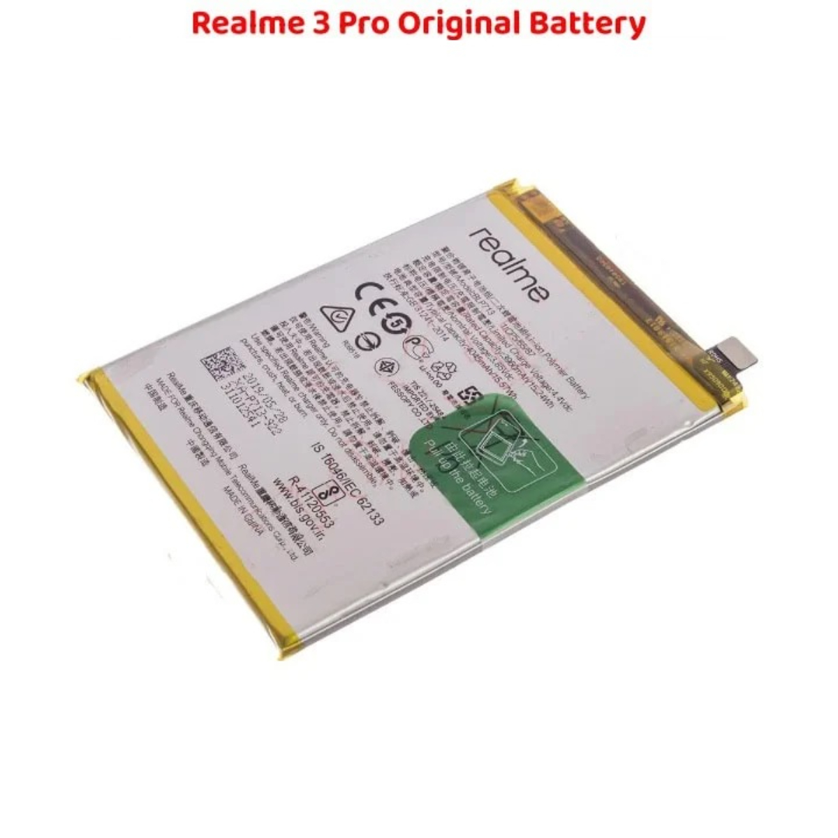Realme 3 Pro Original Battery Solution