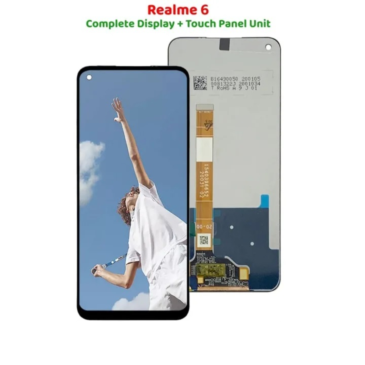 Realme 6 LCD Panel Display Replacement