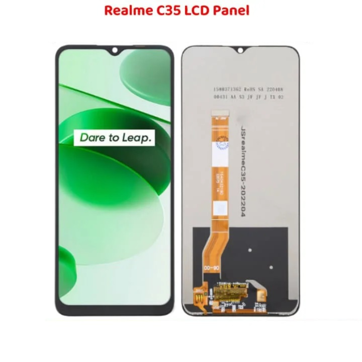 Realme C35 LCD Panel Display Replacement