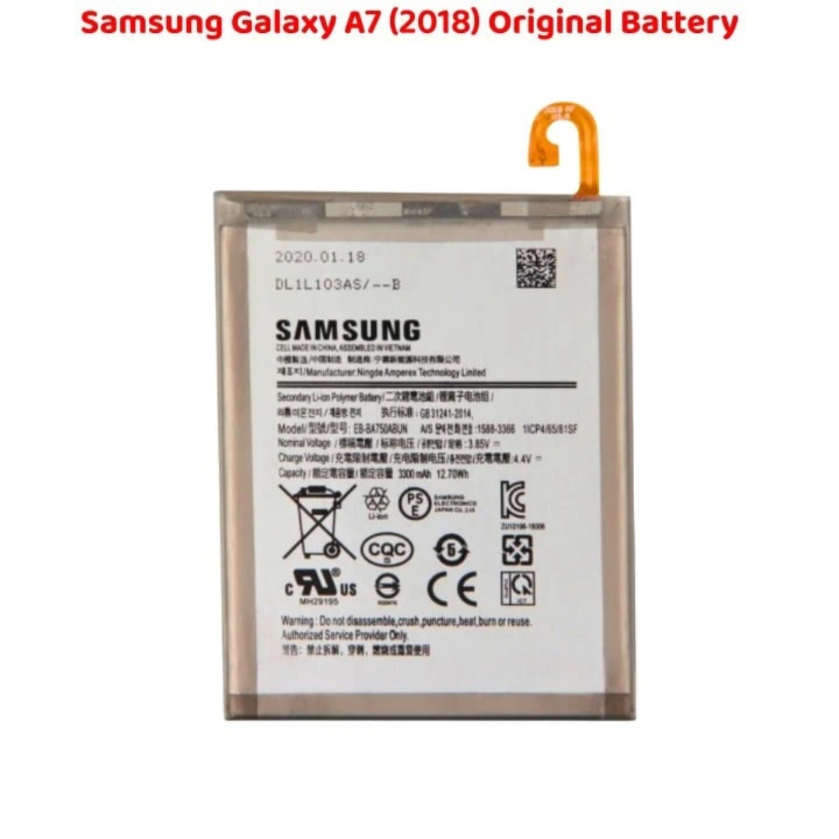 Samsung Galaxy A7 2018 Original Battery