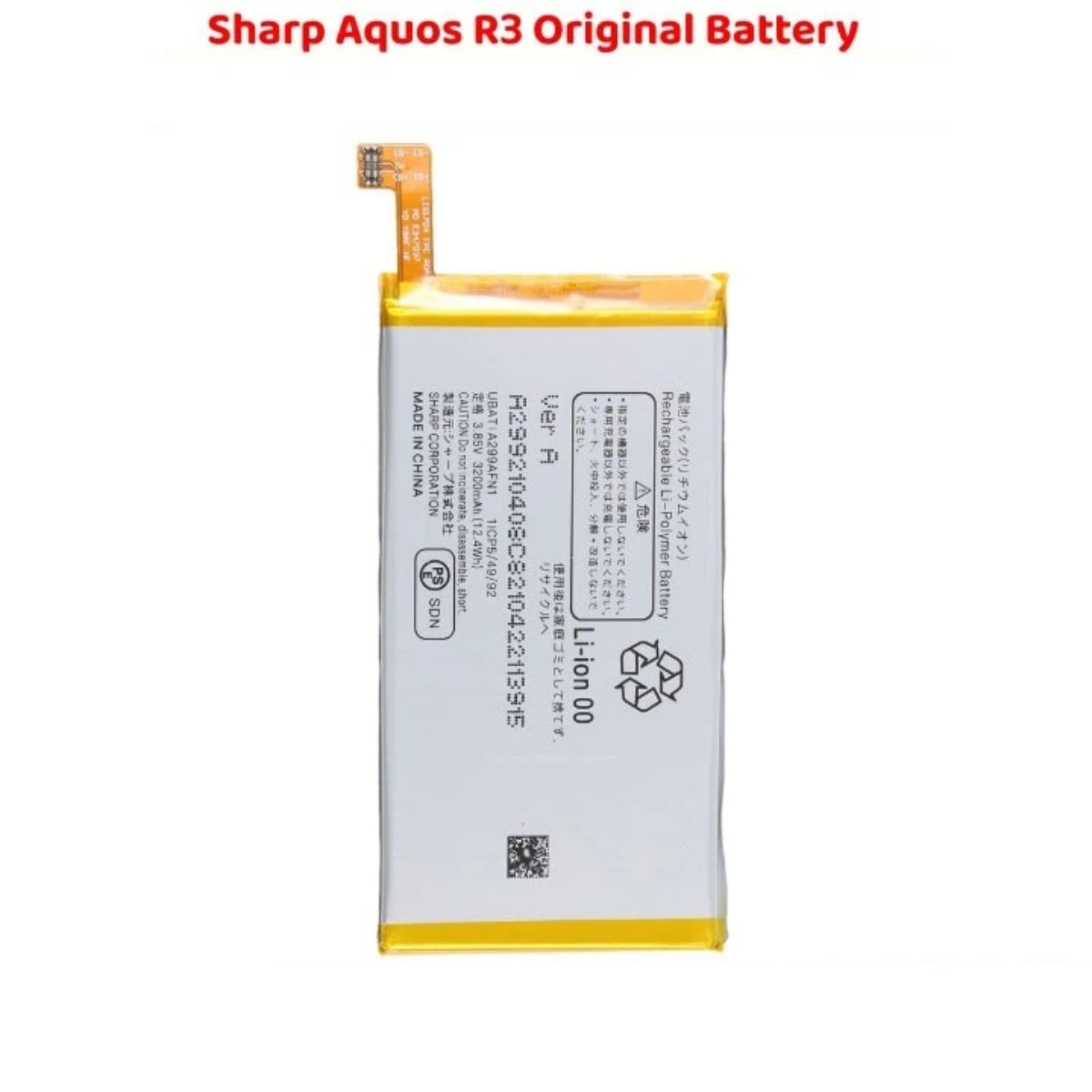 Sharp Aquos R3 Original Battery Replace
