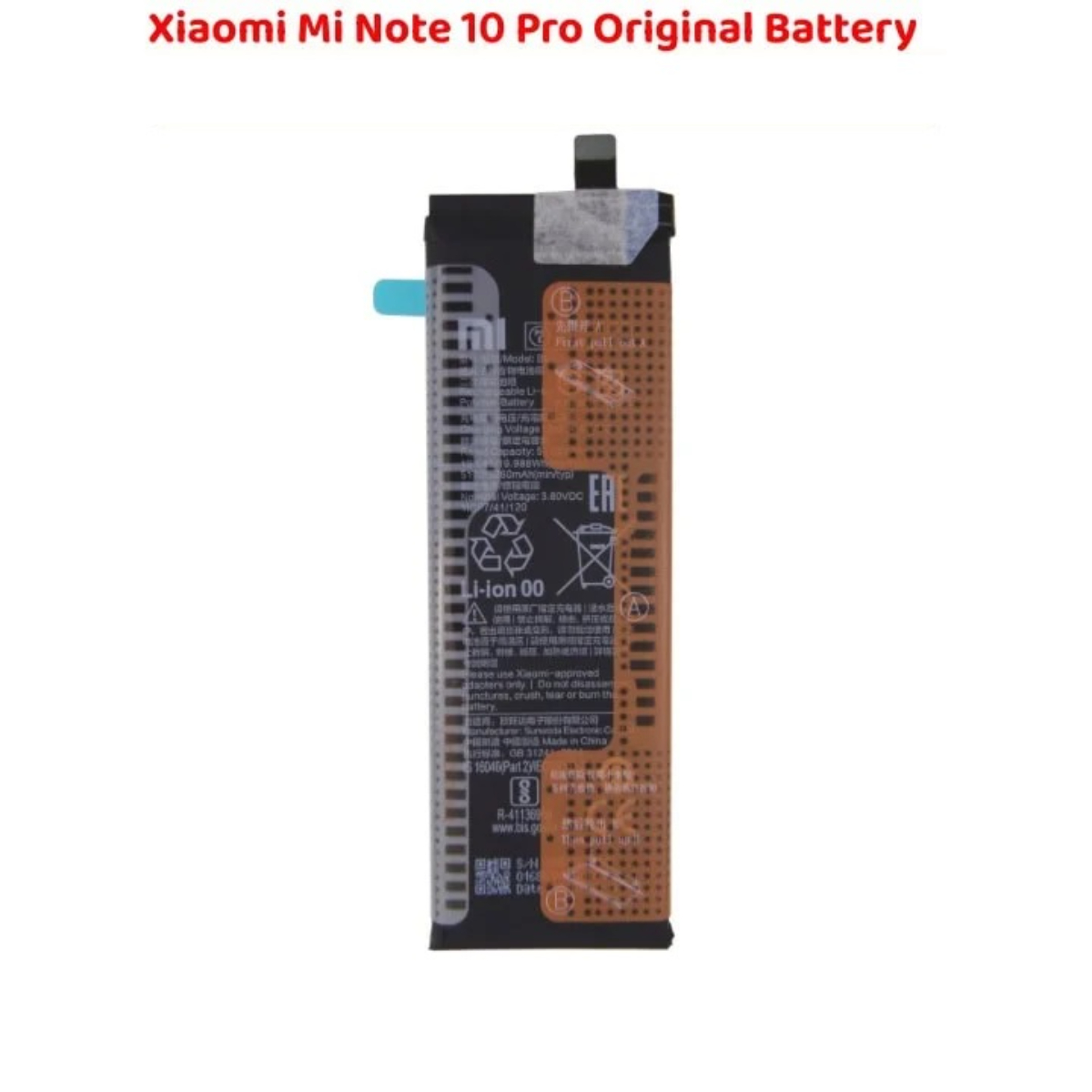 Xiaomi Mi Note 10 Pro Original Battery Exceptional Solution - Image 2