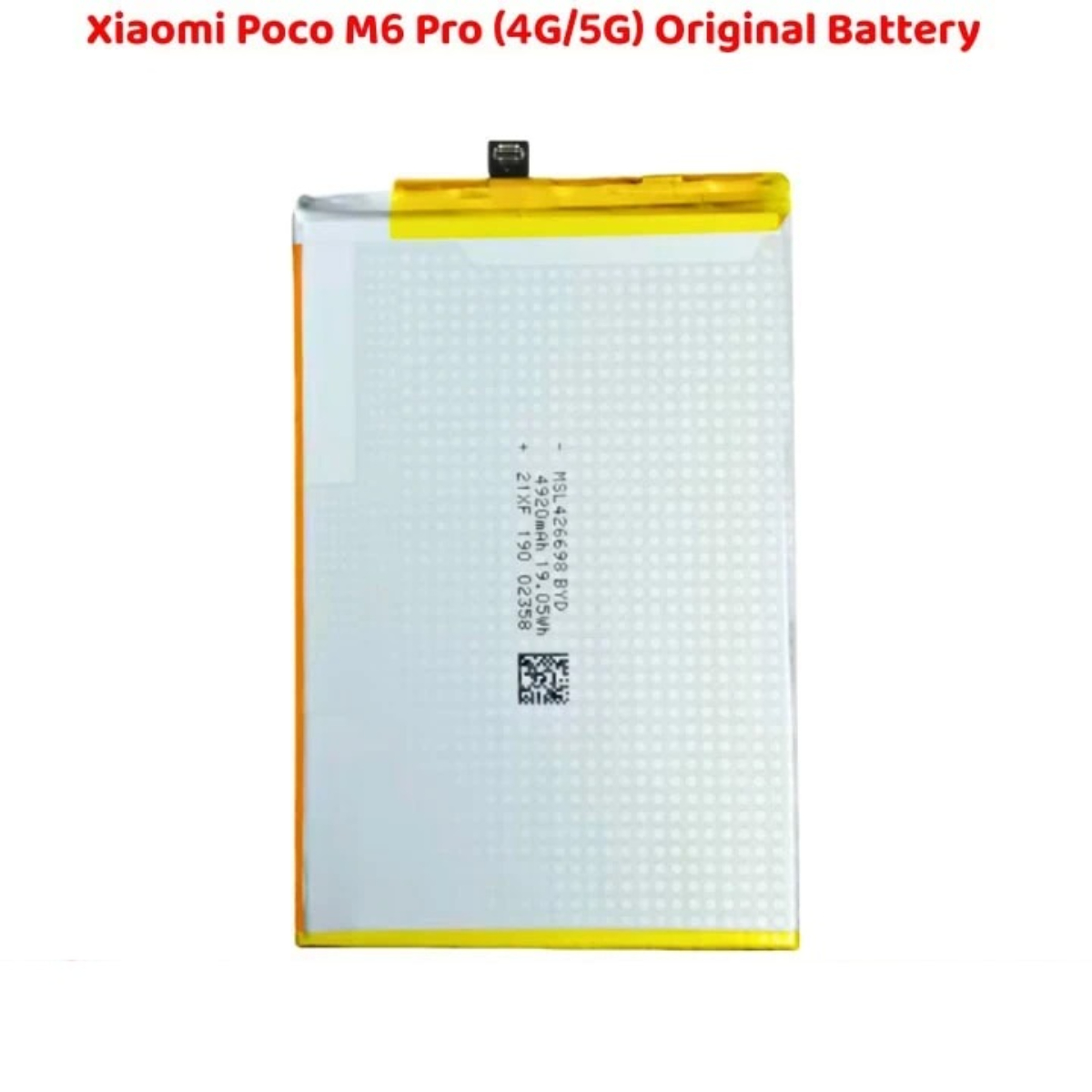 Best Engineered Xiaomi Poco M6 Pro Original Battery Solution - Image 2