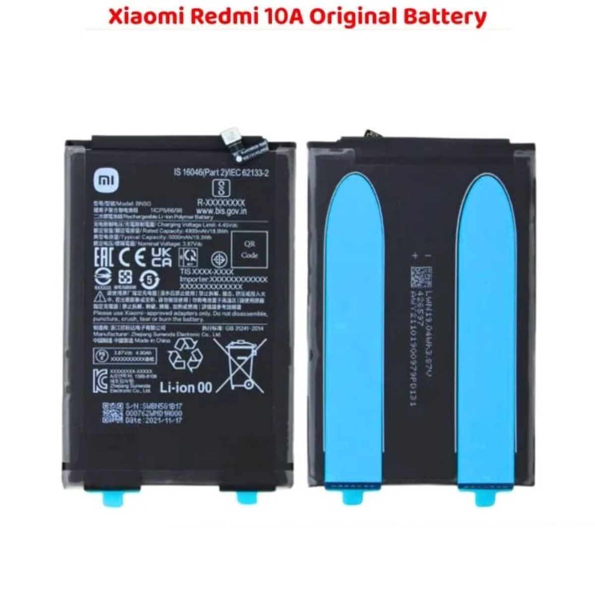 Xiaomi Redmi 10A Original Battery Solution