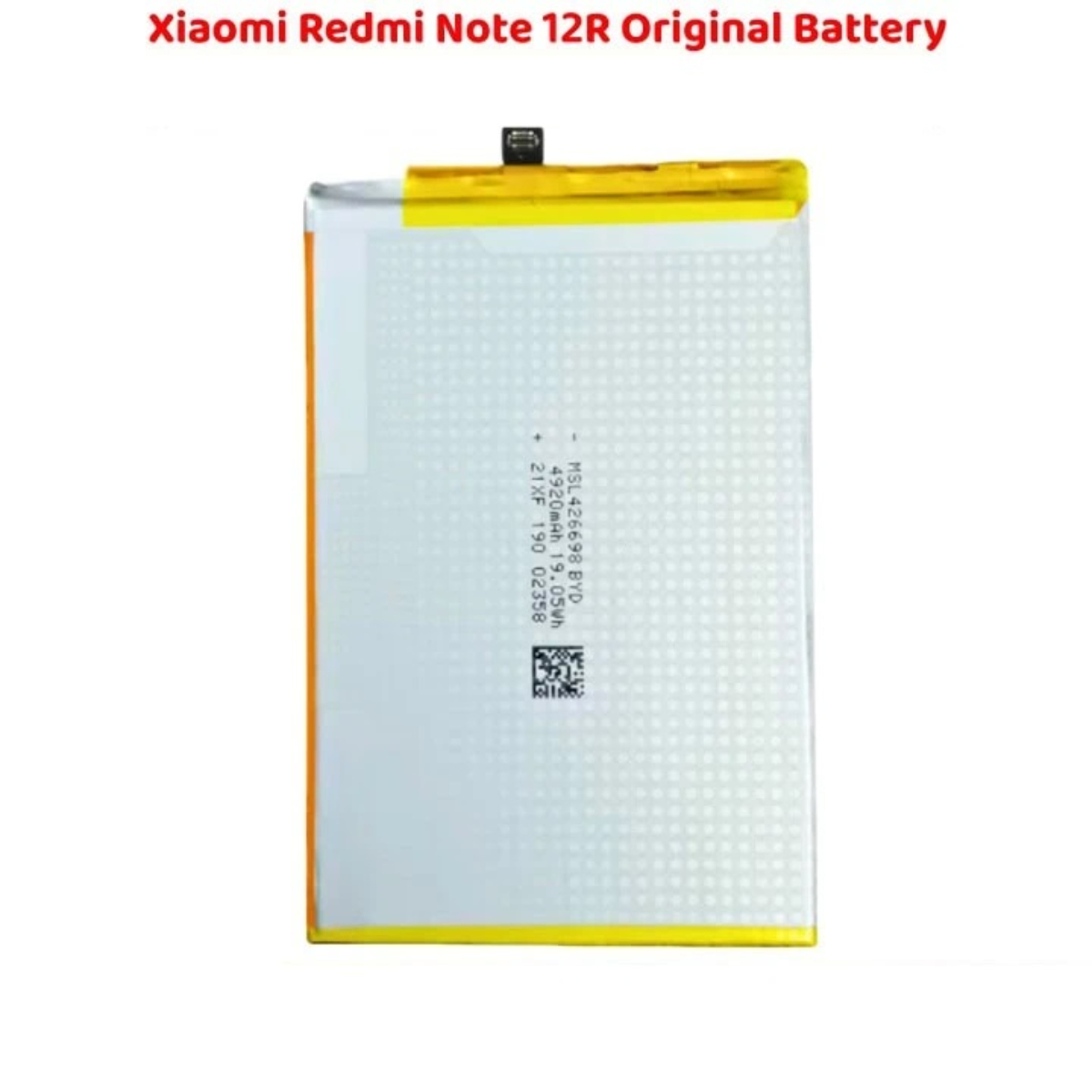 Xiaomi Redmi Note 12R Original Battery Best Replacement - Image 2
