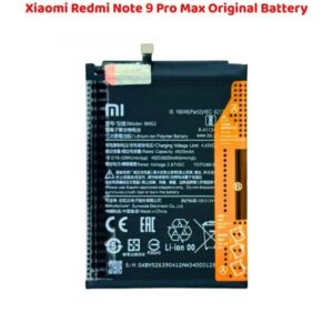 Xiaomi Redmi Note 9 Pro Max Original Battery