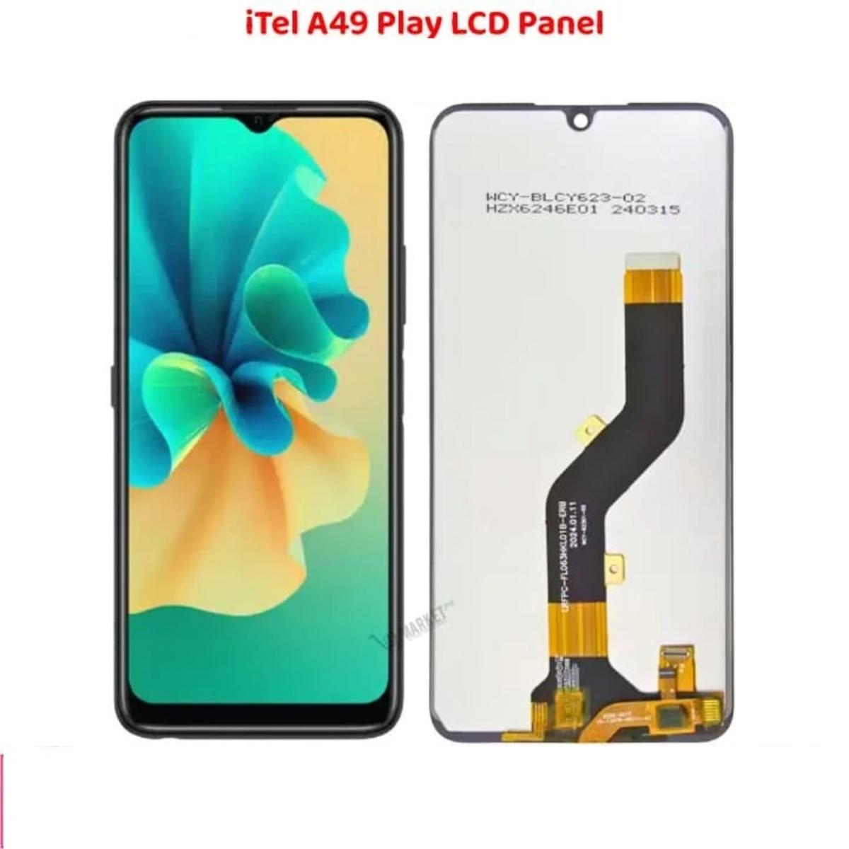 iTel A49 Play LCD Panel