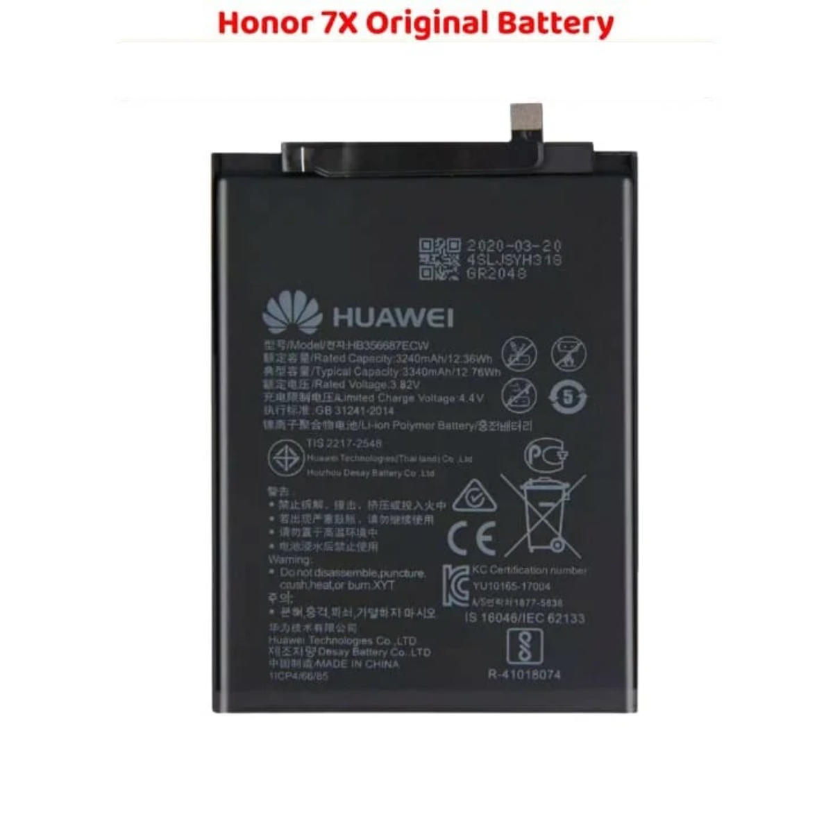 Honor 7X Original Battery Replacement