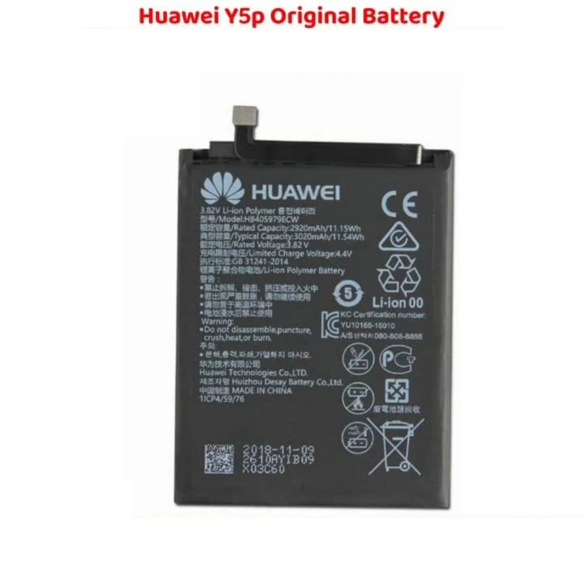 Huawei Y5p Original Battery Reliable Power Replacement - Image 2