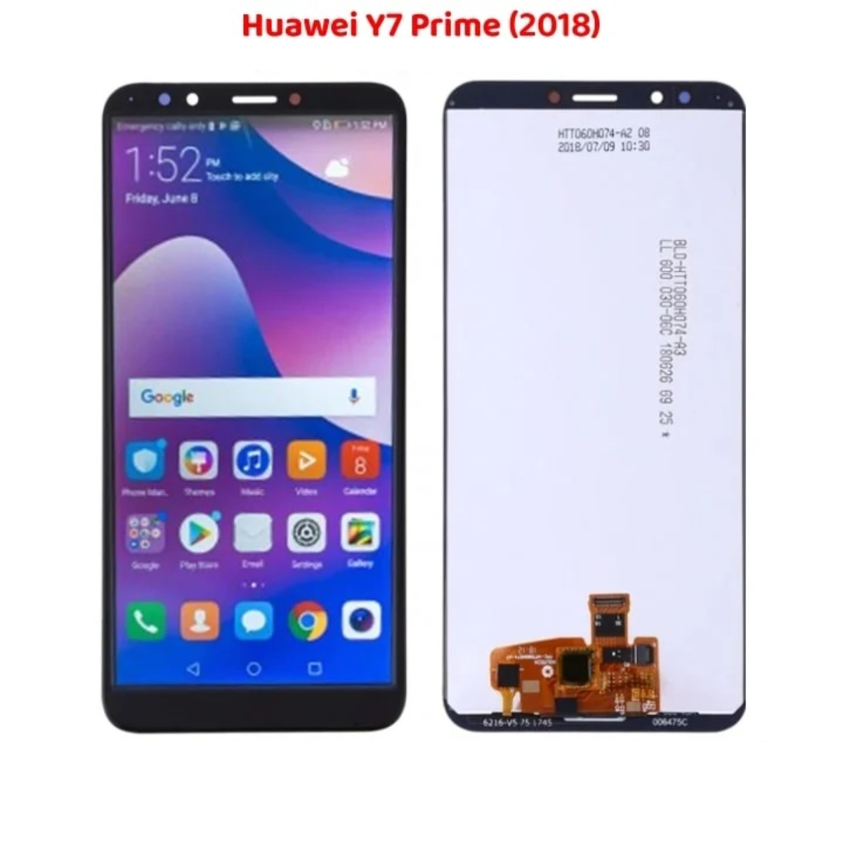 Huawei Y7 Prime 2018 LCD Panel Display