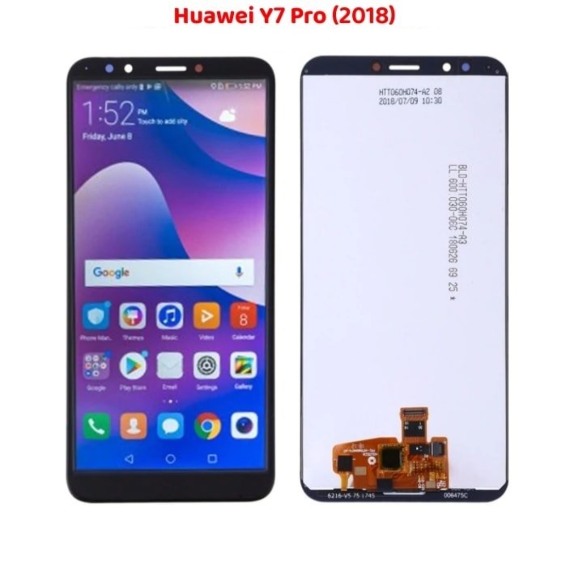 Huawei Y7 Pro 2018 LCD Panel Replacement