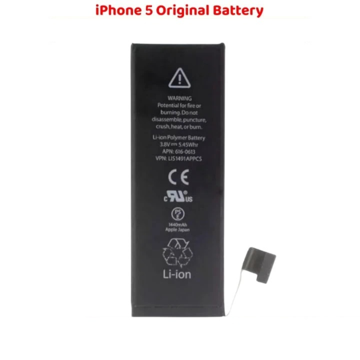 iPhone 5 Original Battery Power Solution