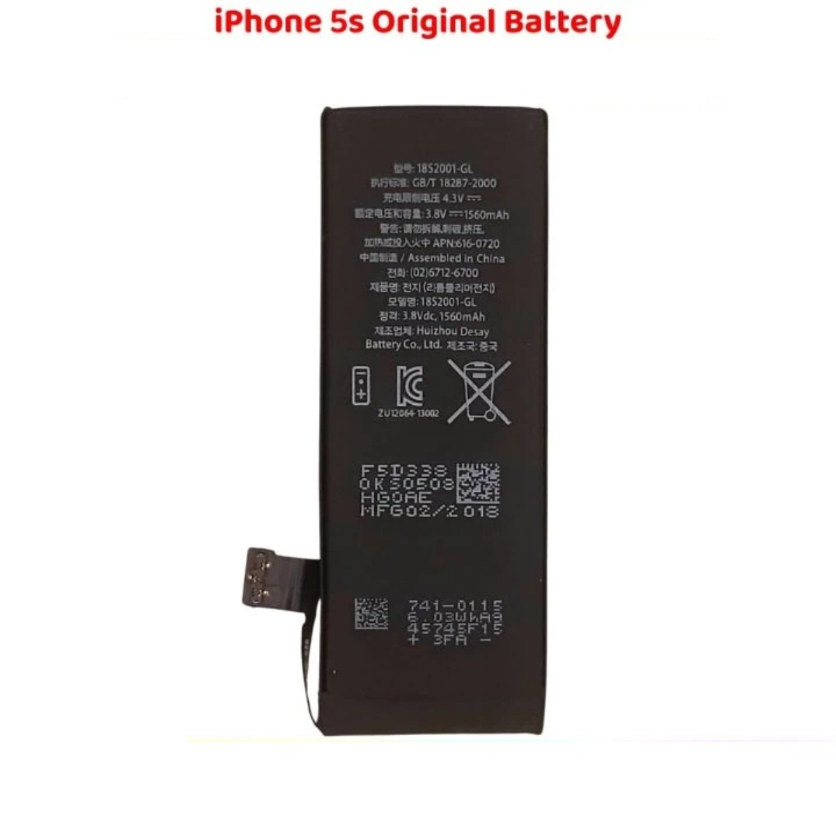 iPhone 5s Original Battery Top Performance Replacement - Image 2