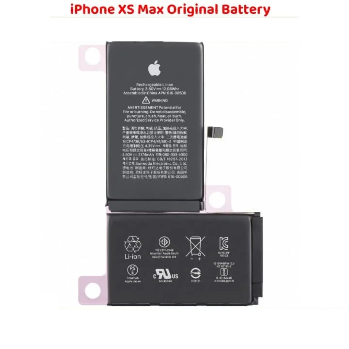 iPhone XS Max Original Battery Solution