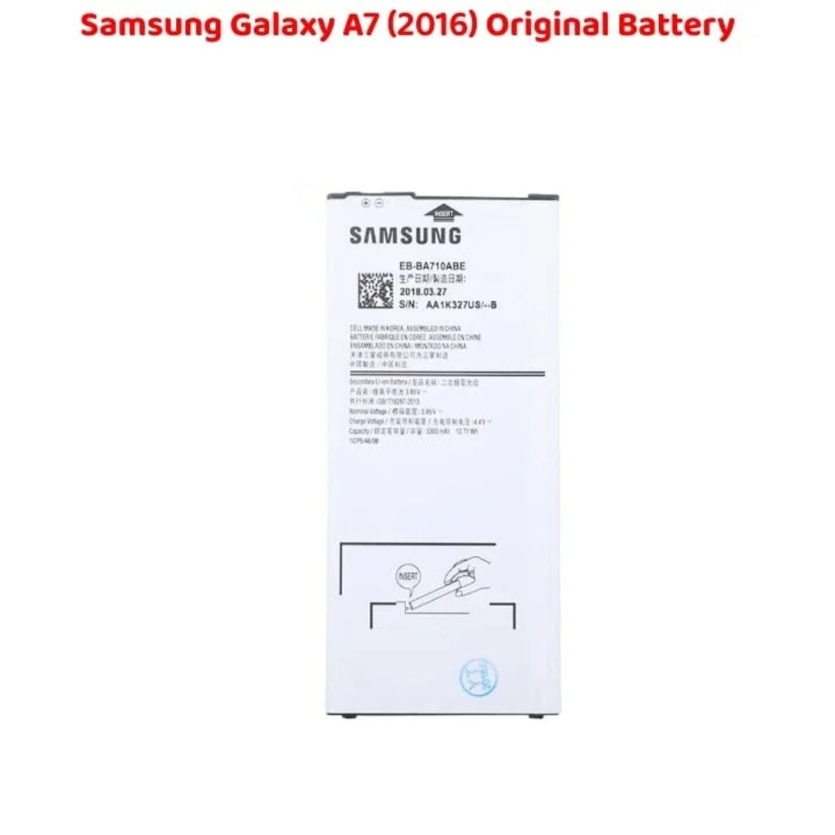 Samsung Galaxy A7 2016 Original Battery Advanced Solution - Image 2