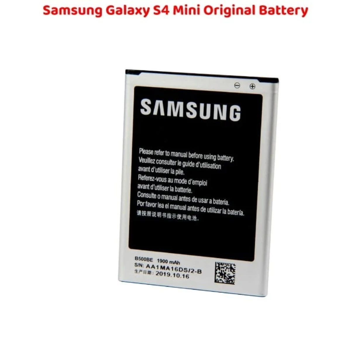 Samsung Galaxy S4 Mini Original Battery Top Quality Power - Image 2