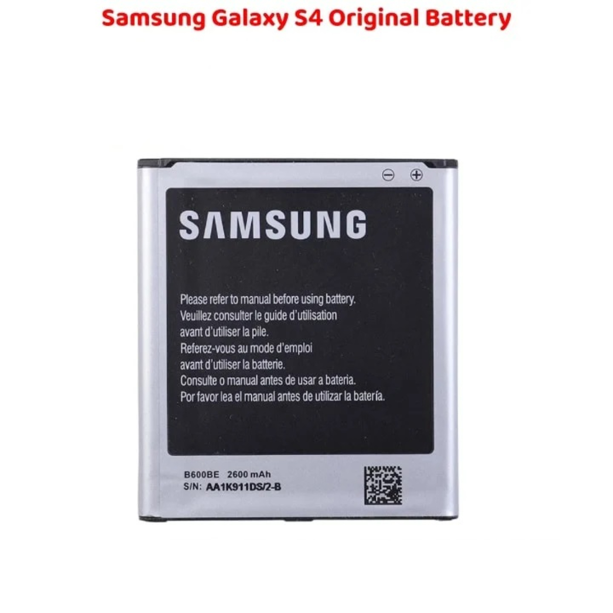 Samsung Galaxy S4 Original Battery Replace