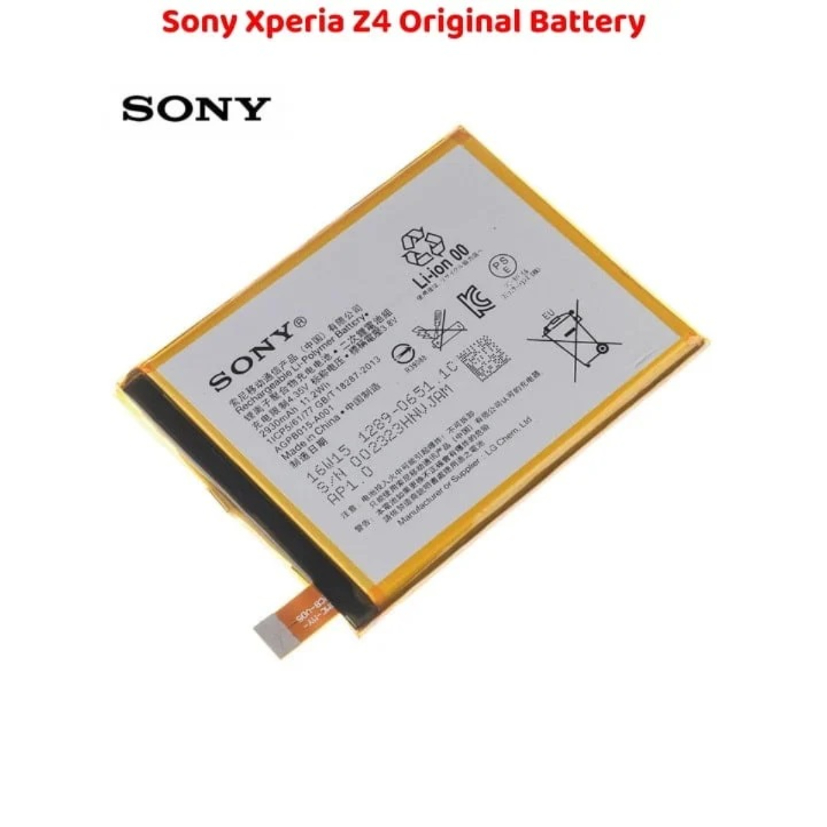 Sony Xperia Z4 Original Battery Solution