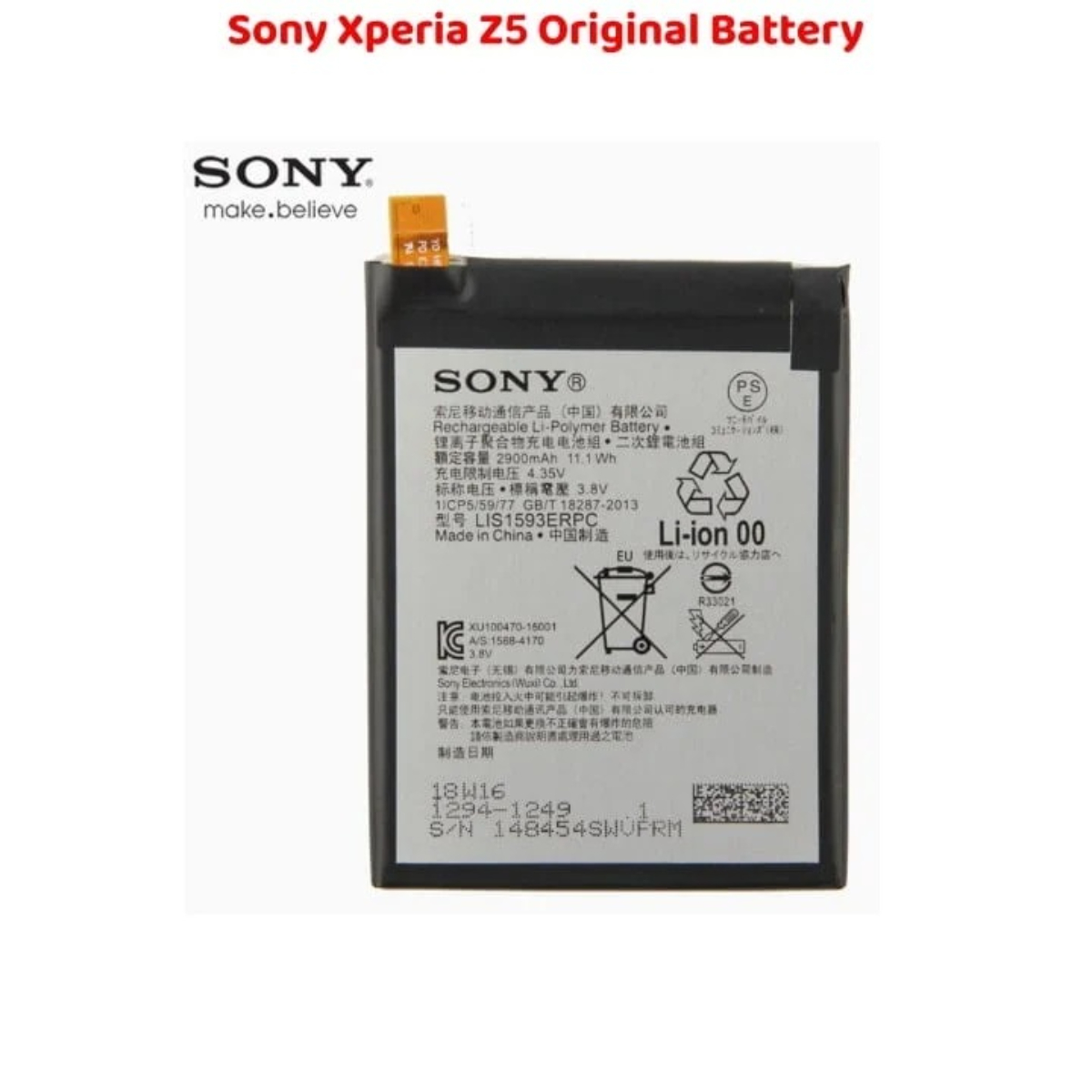 Sony Xperia Z5 Original Battery Replacement