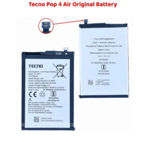 Tecno Pop 4 Air Original Battery Solution
