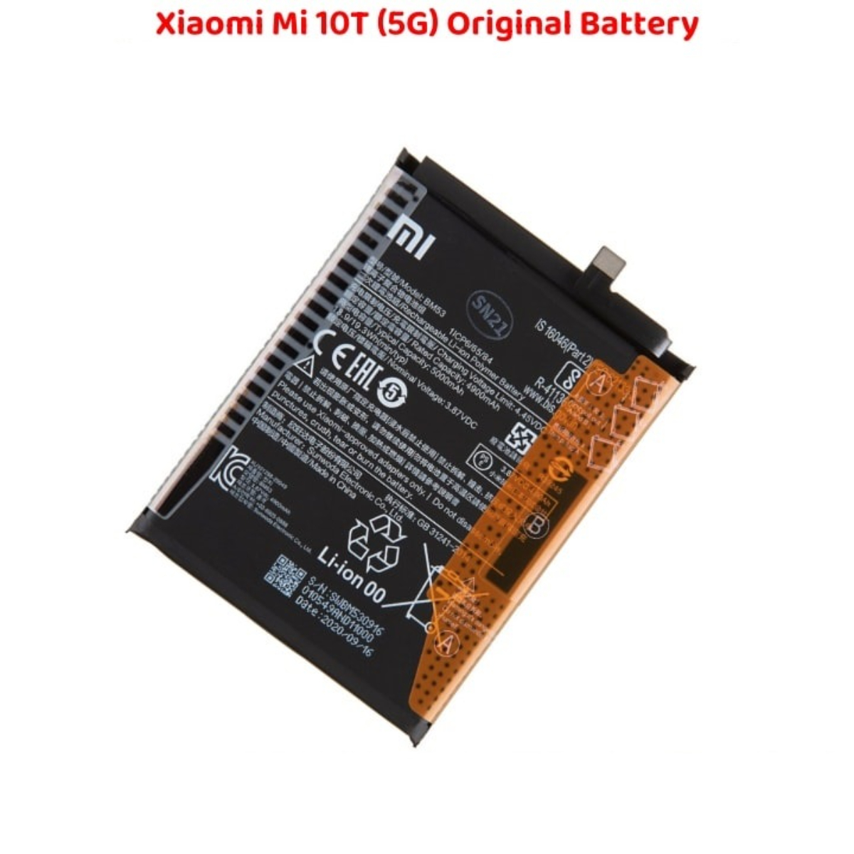 Xiaomi Mi 10T 5G Original Battery Best Power Solution - Image 2