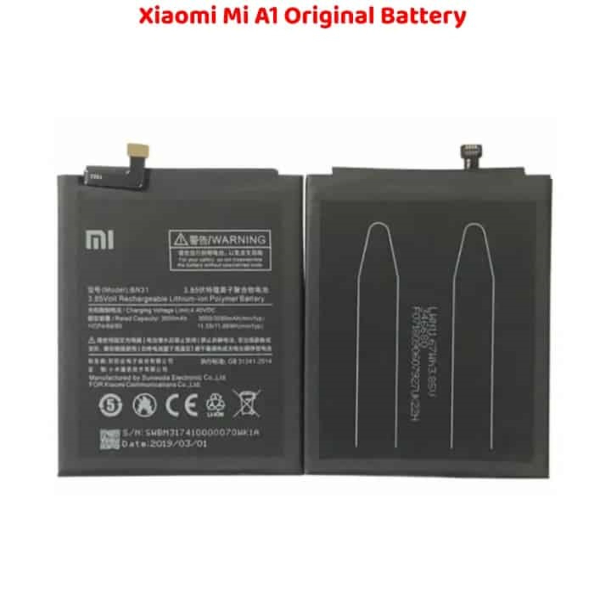 Xiaomi Mi A1 Original Battery Solution