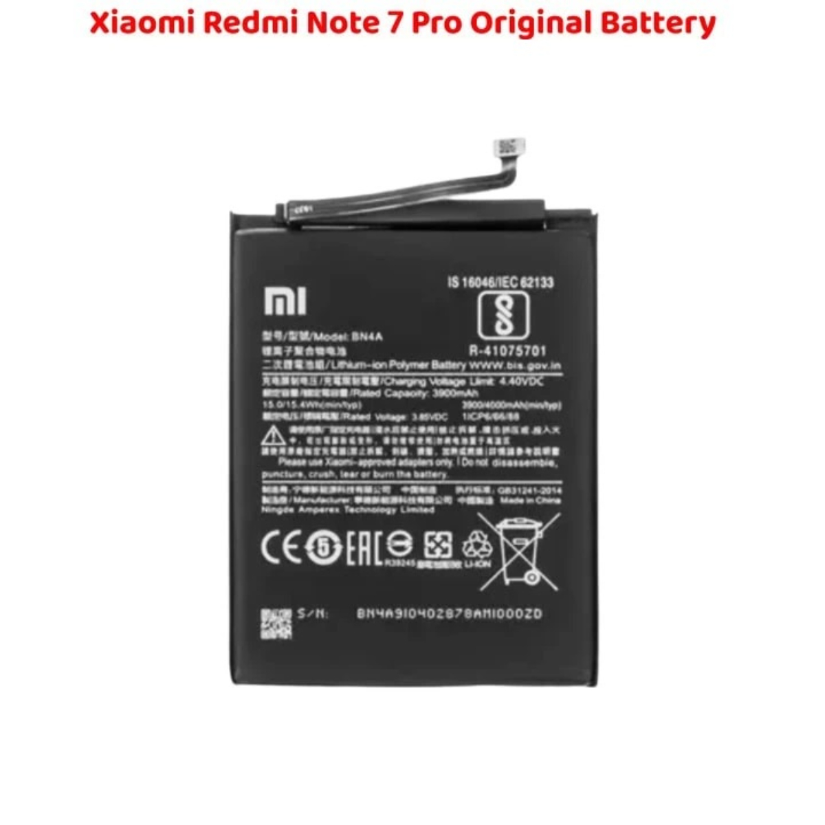 Xiaomi Redmi Note 7 Pro Original Battery