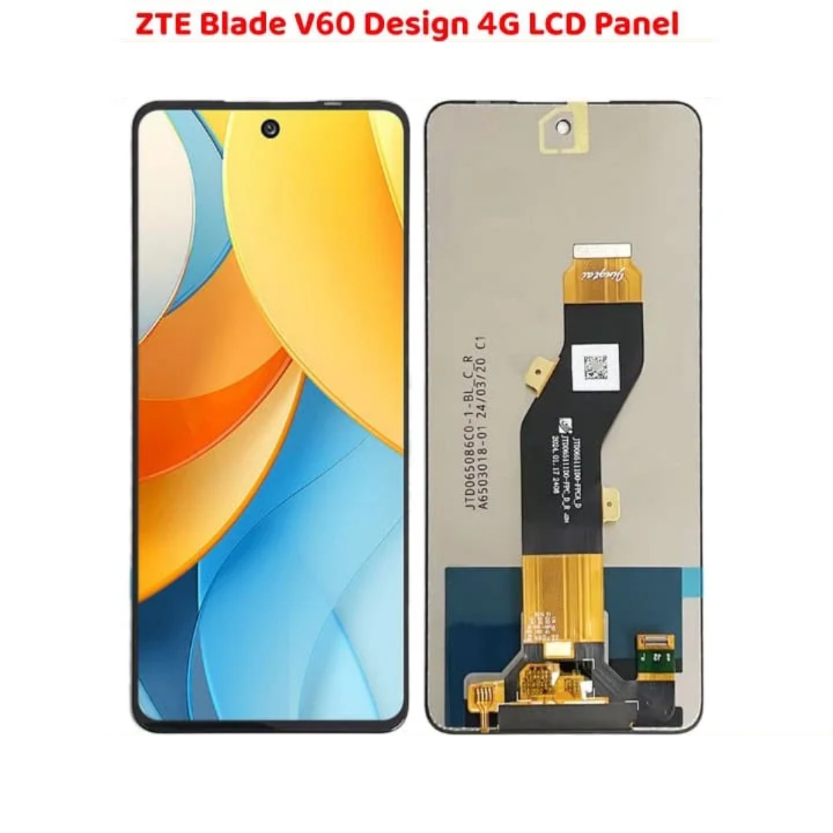 High Performance Best ZTE Blade V60 Design 4G LCD Panel Display