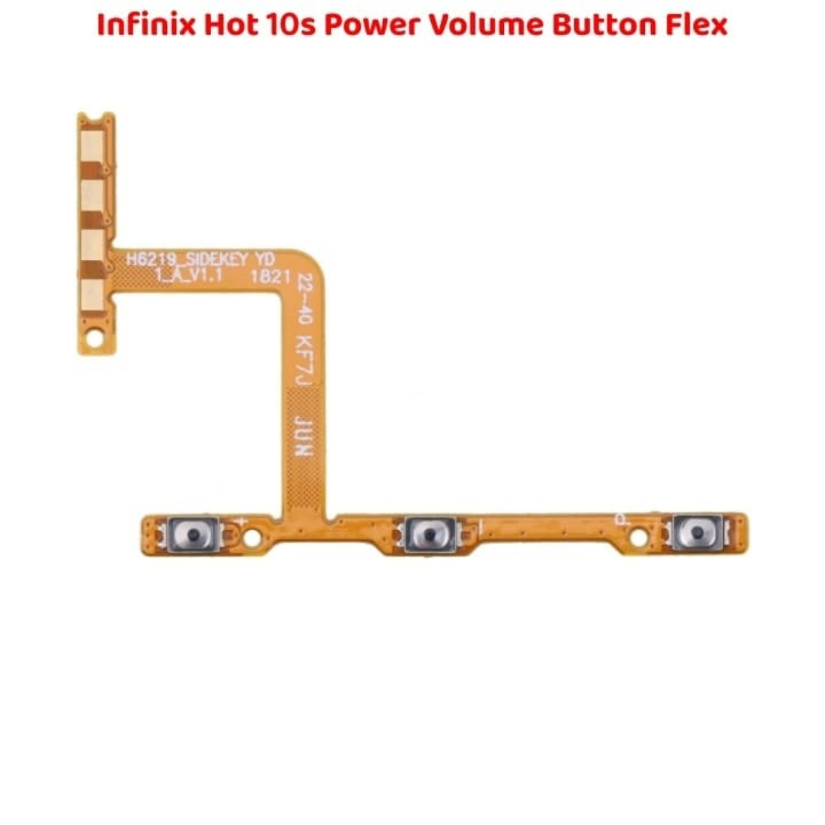 Infinix Hot 10s Power Button