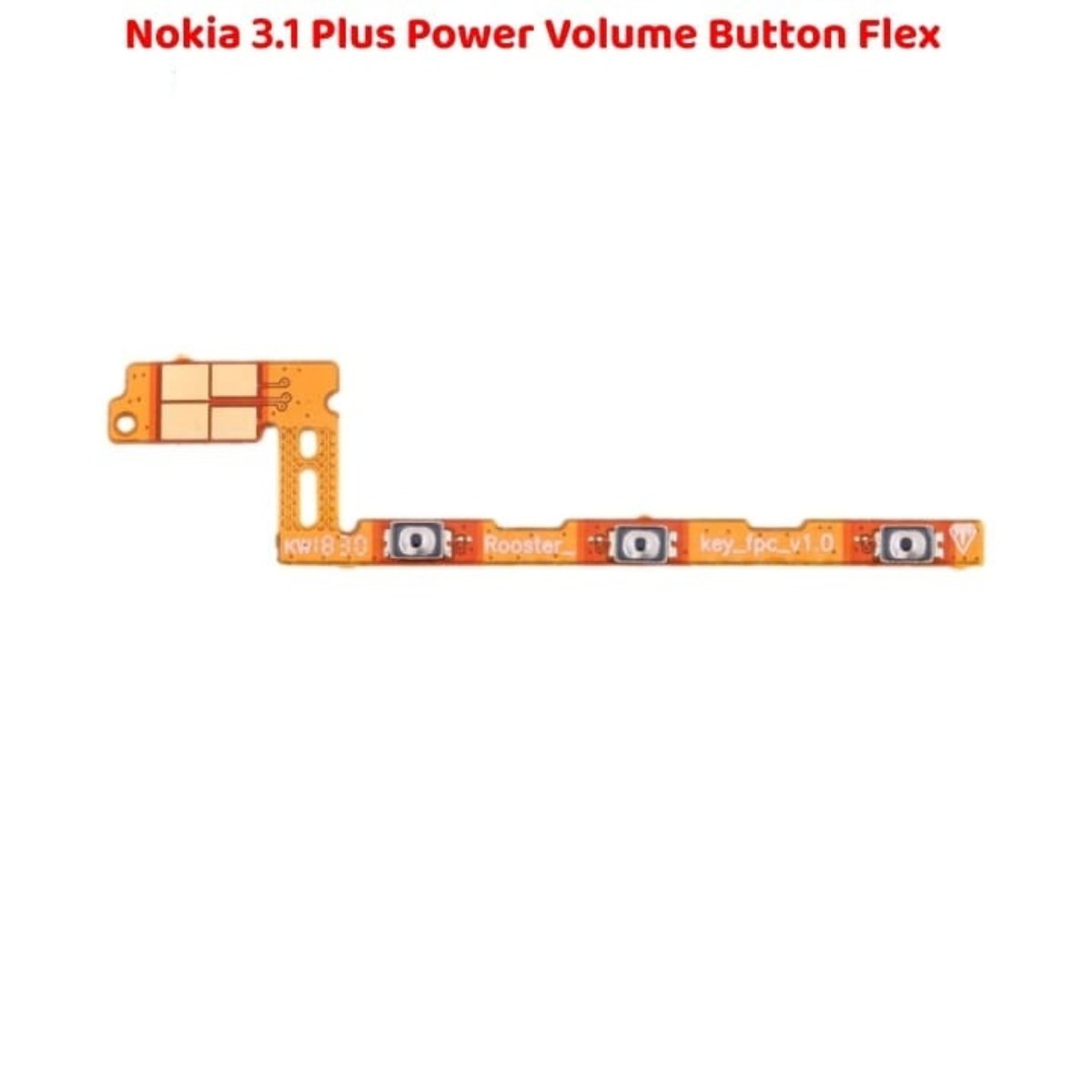 Durable Nokia 3.1 Plus Power Button