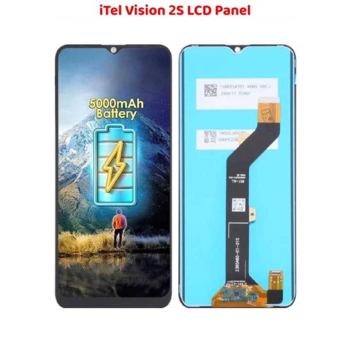 High Quality iTel Vision 2S LCD Panel